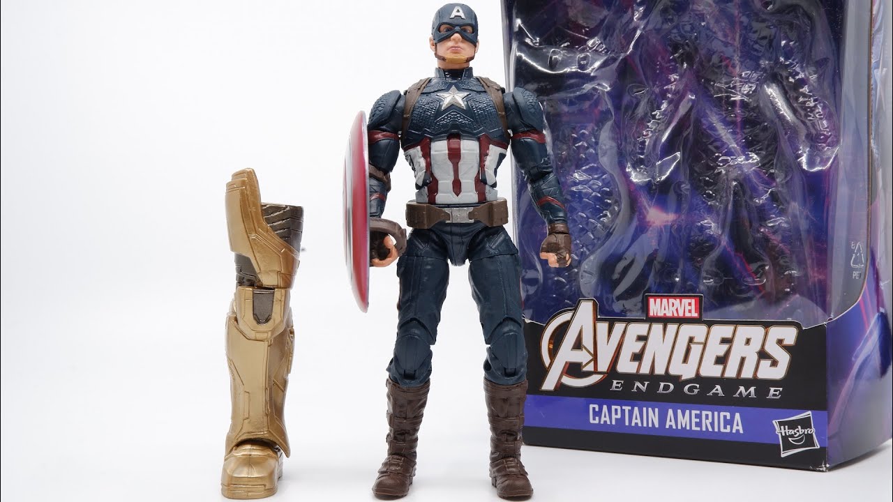 ENDGAME Captain America - Marvel Legends International Exclusive Thanos Wave