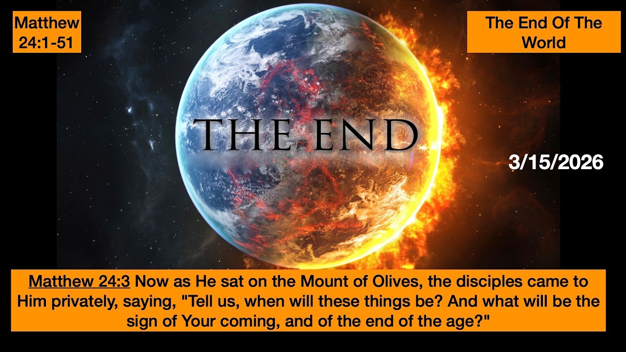 Matthew 24:1-51 - The End of The World | GBF Monmouth County| Sermons