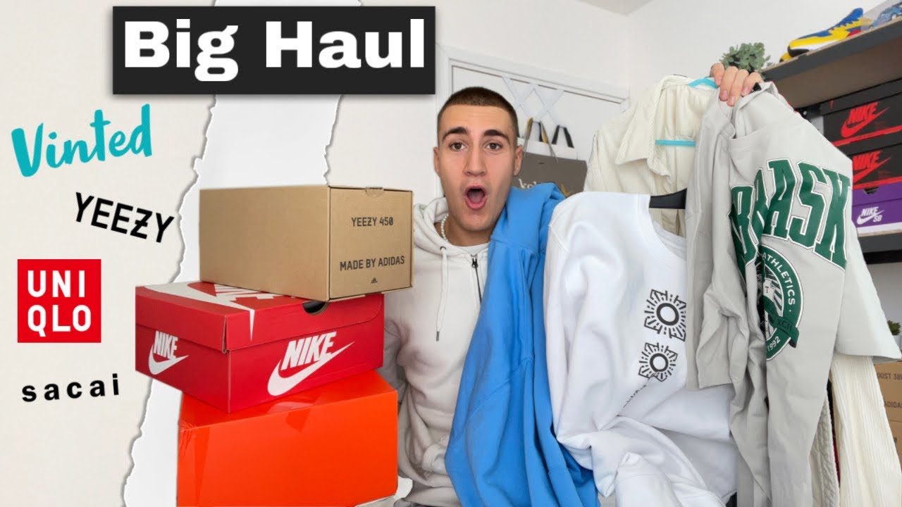 BIG HAUL AUTOMNE-HIVER 2021 : MES DERNIERS ACHATS (VINTED, UNIQLO, YEEZY, SACAI...)