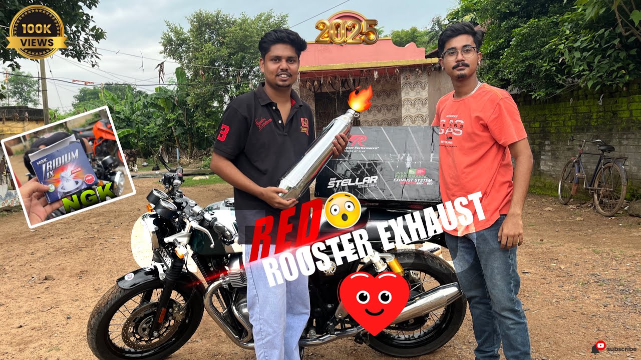 Installing Red Rooster Performance🔥Exhaust GT 650 Loud Sound⚠️🚀