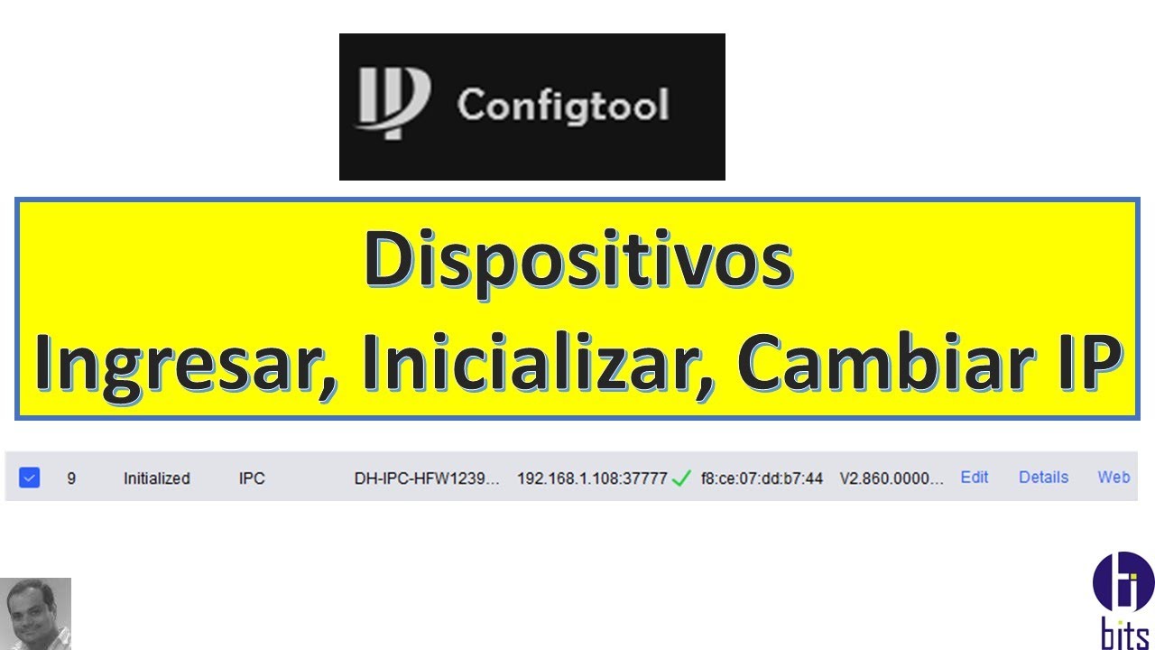 Configtool Inicializacion y Cambio de direccion IP