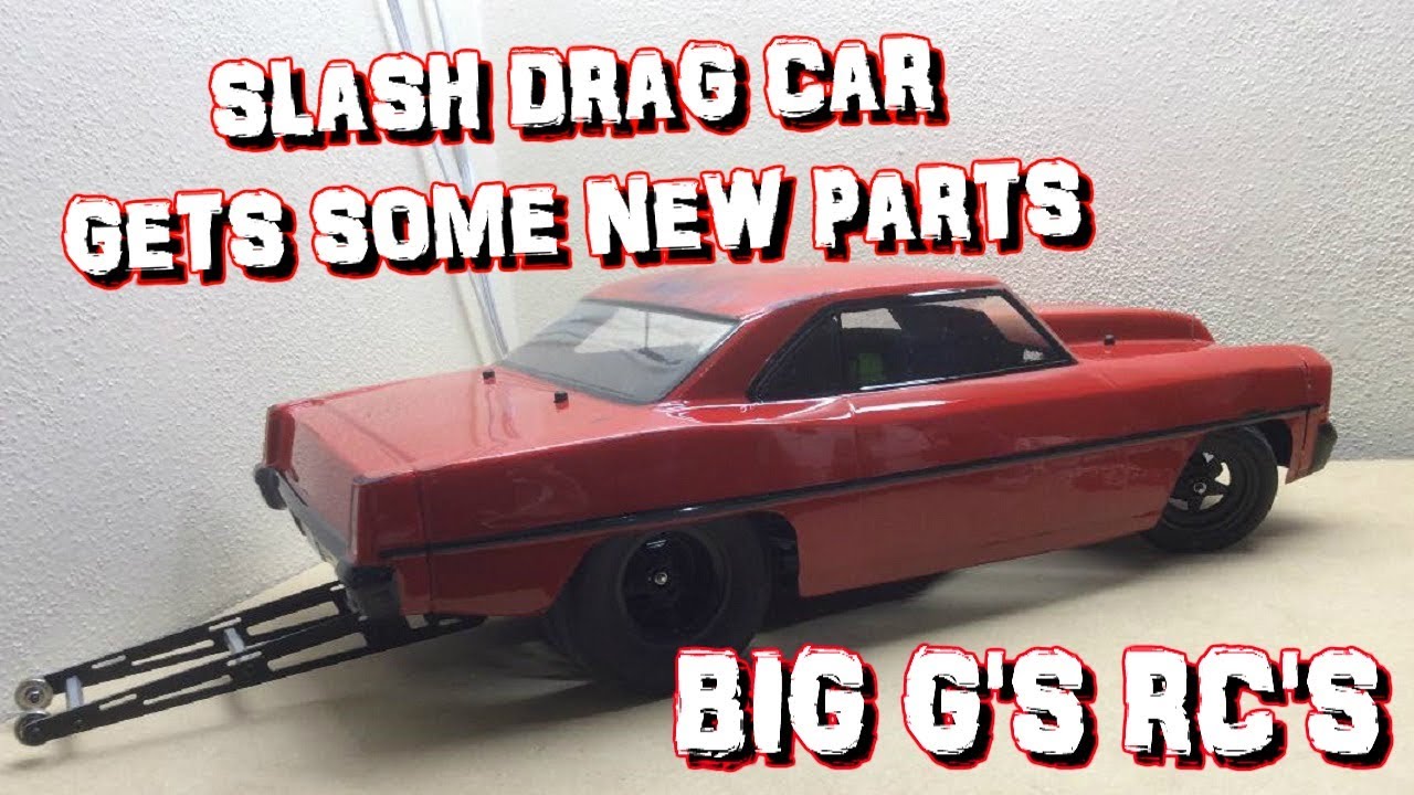 TRAXXAS SLASH DRAG CAR NEW PARTS