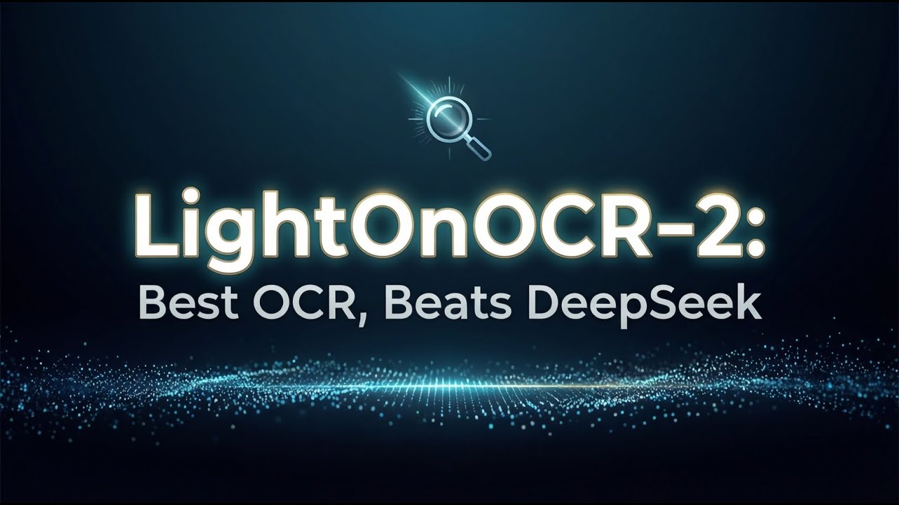LightOnOCR-2 : Best OCR beats DeepSeek OCR