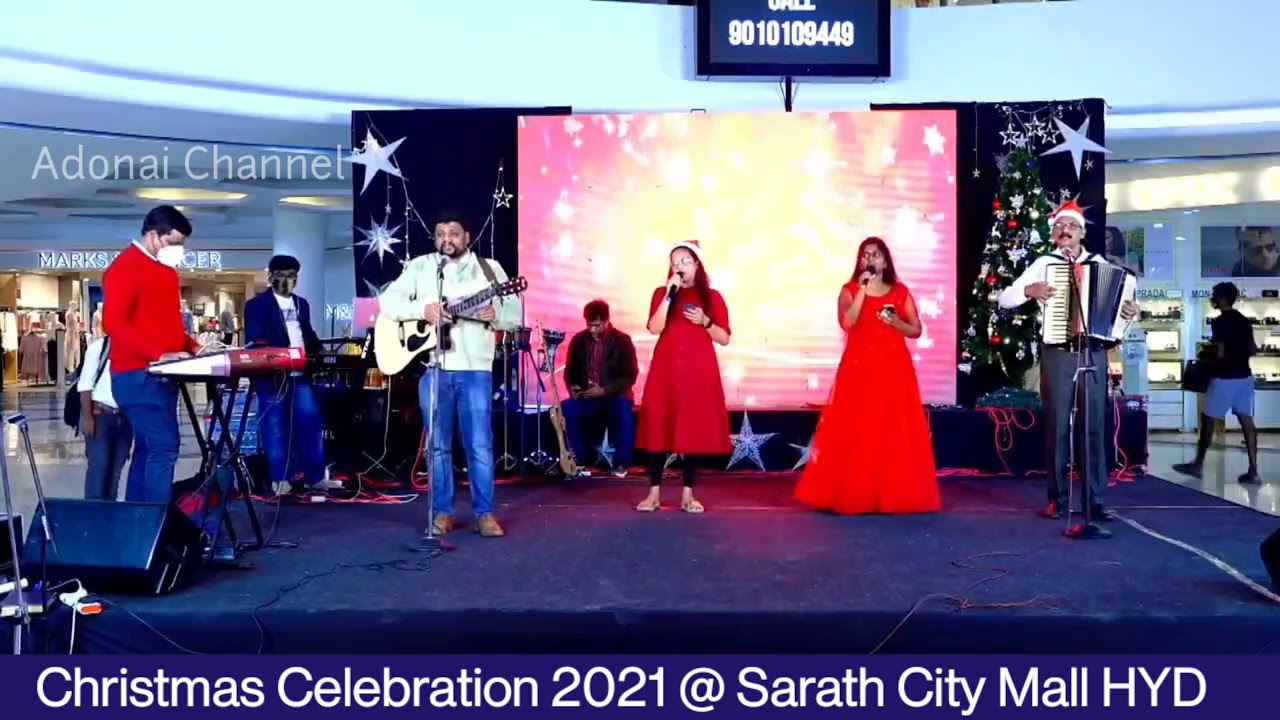 Christmas Celebration'21 || Sarath City Mall, HYD || Horeb Team || Victor Komavarapu
