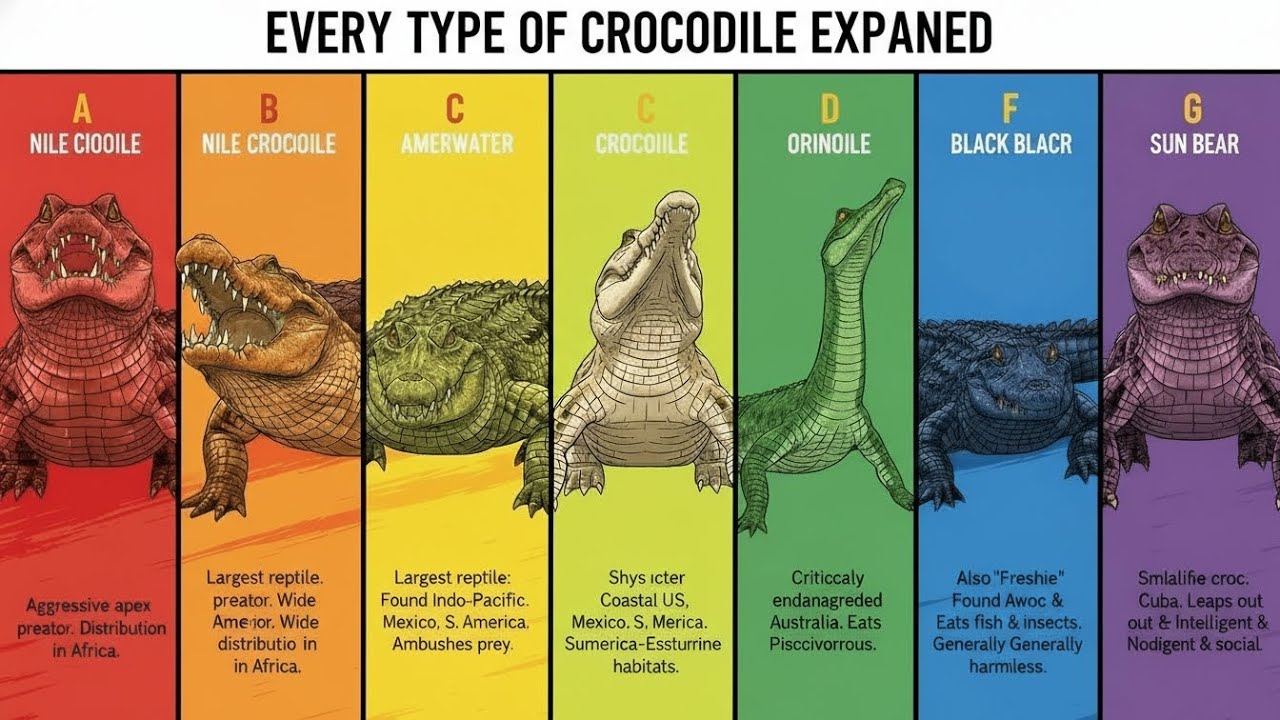 All About Crocodile Species: A Quick Guide