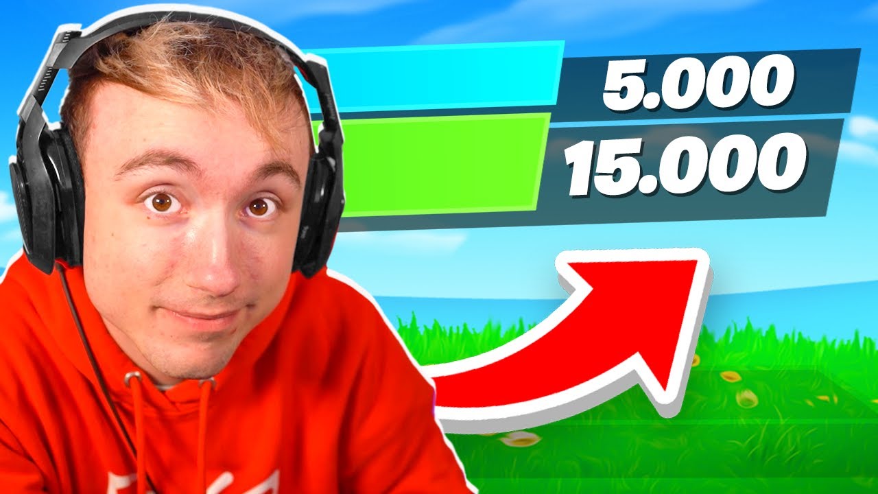 Ik had 20,000 HP+ in Fortnite...
