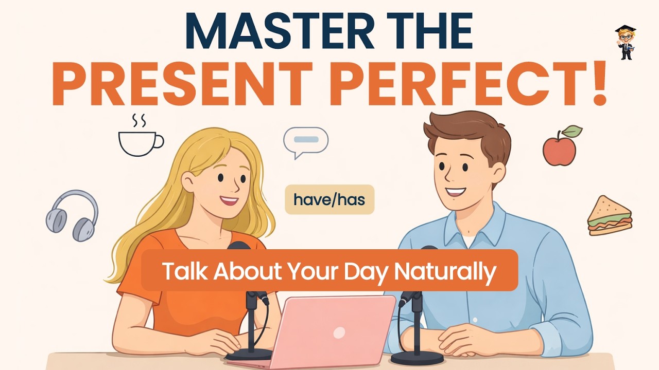Stop Struggling with Present Perfect! | Talk About Your Day Fluently | Mr. English Daily