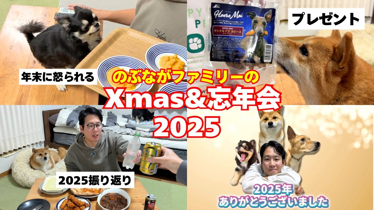 【忘年会】多頭飼いアラフォー男と小さな怪獣たちとの年末【クリスマス】