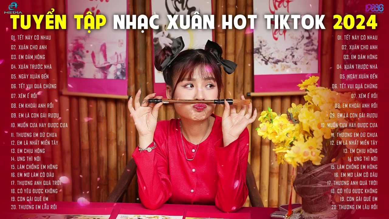 Tích Tịch Tình Tang em trải chiếu ra sân ngồi đàn | TẾT NÀY CÓ NHAU | PINKY | TUYỂN TẬP XUÂN TIKTOK