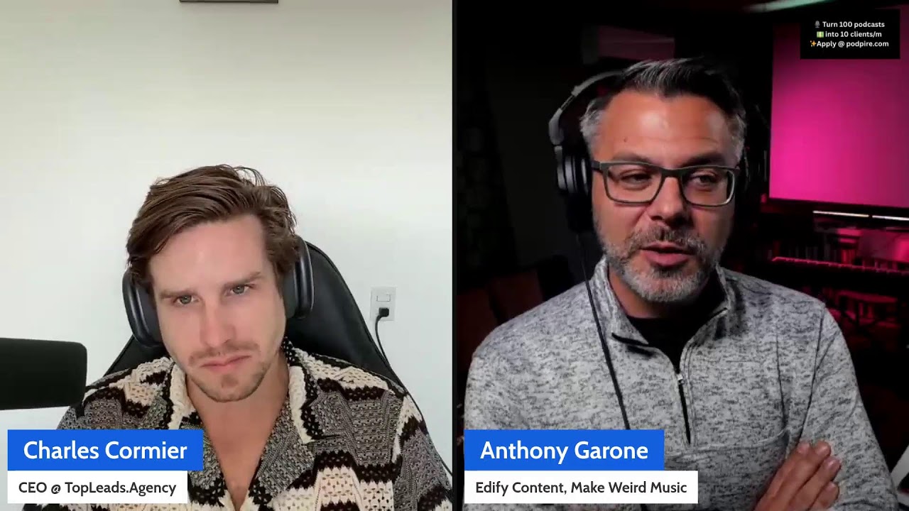 Anthony Garone - Founder @ Edify Content