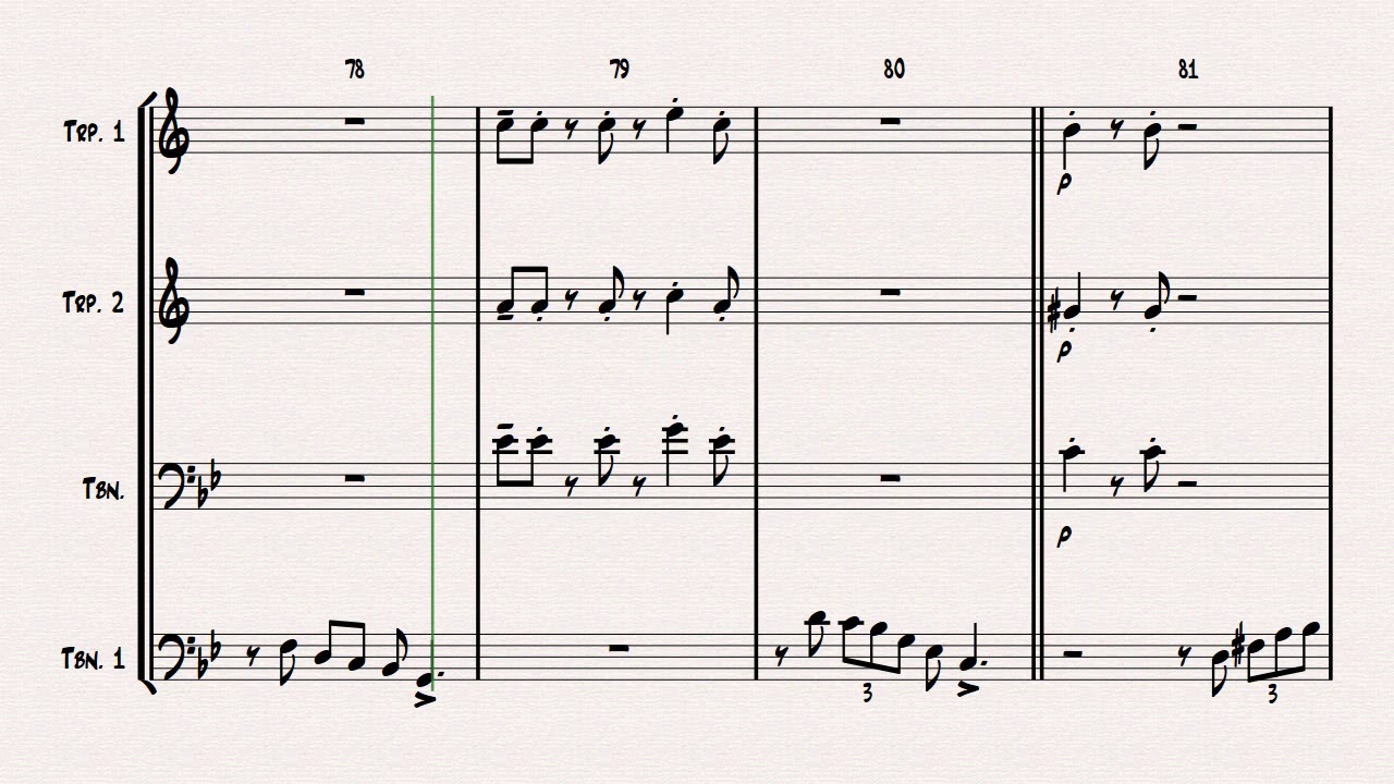 All of me - Jazz Classic - Brass Quartet