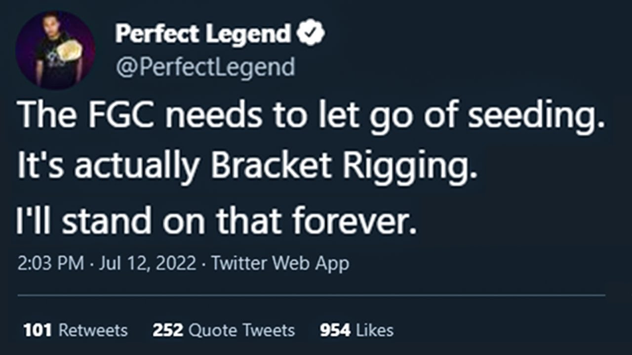 Pro Gamer Thinks Tournaments Are Rigged