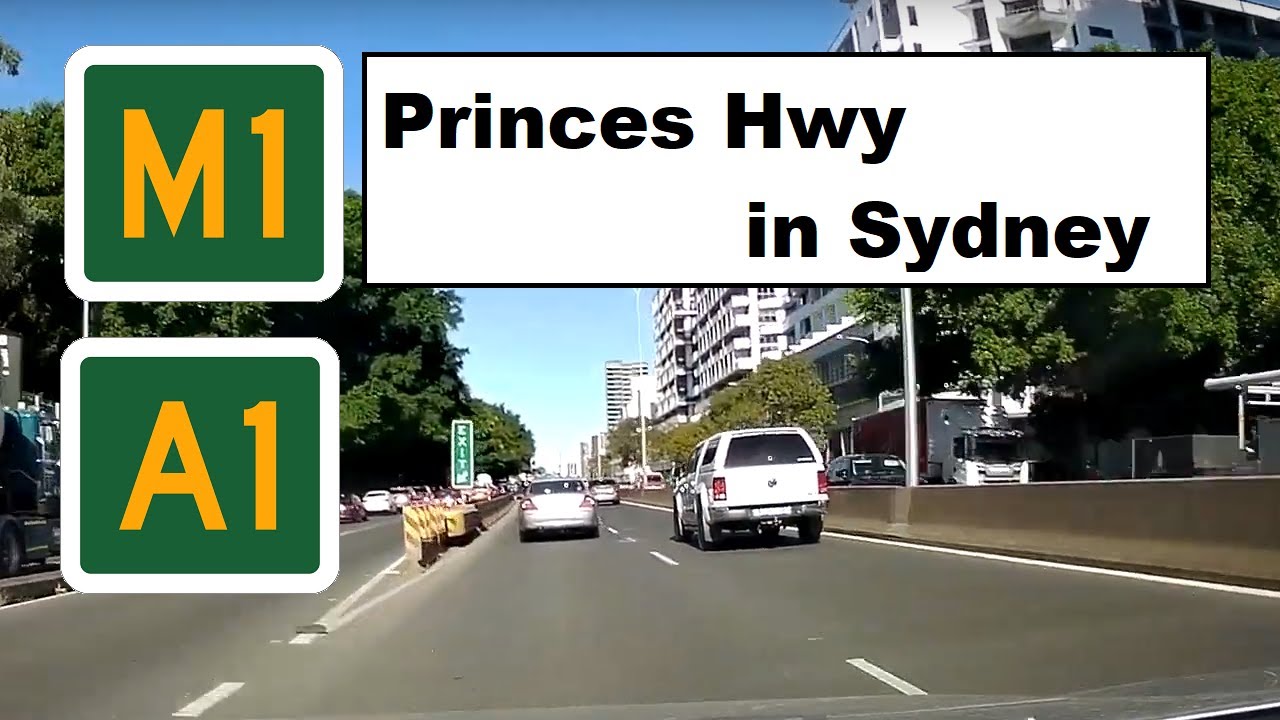 A,M1 Princes Hwy drive from Sydney to Melbourne 001 City to Waterfall