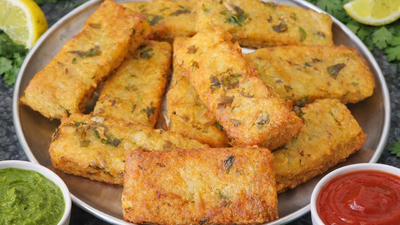 सिर्फ 2 चीजों से: जब घर में हो आलू और सूजी, तो 5 मिनट में बनाएं यह नया क्रिस्पी नाश्ता 😋