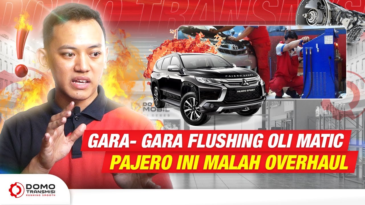 RUNGKAD! PAJERO TURUN BERO, GARA-GARA FLUSHING MALAH JADI PUSYIING - DOMO Transmisi
