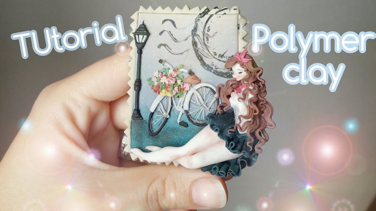 Tutorial polymerclay// Vintage Girl
