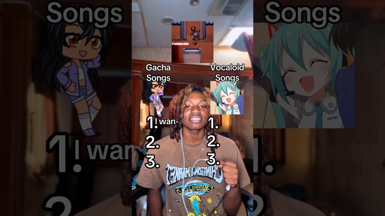 Gacha Songs VS Vocaloid Songs #gacha #vocaloid #music #gachalife