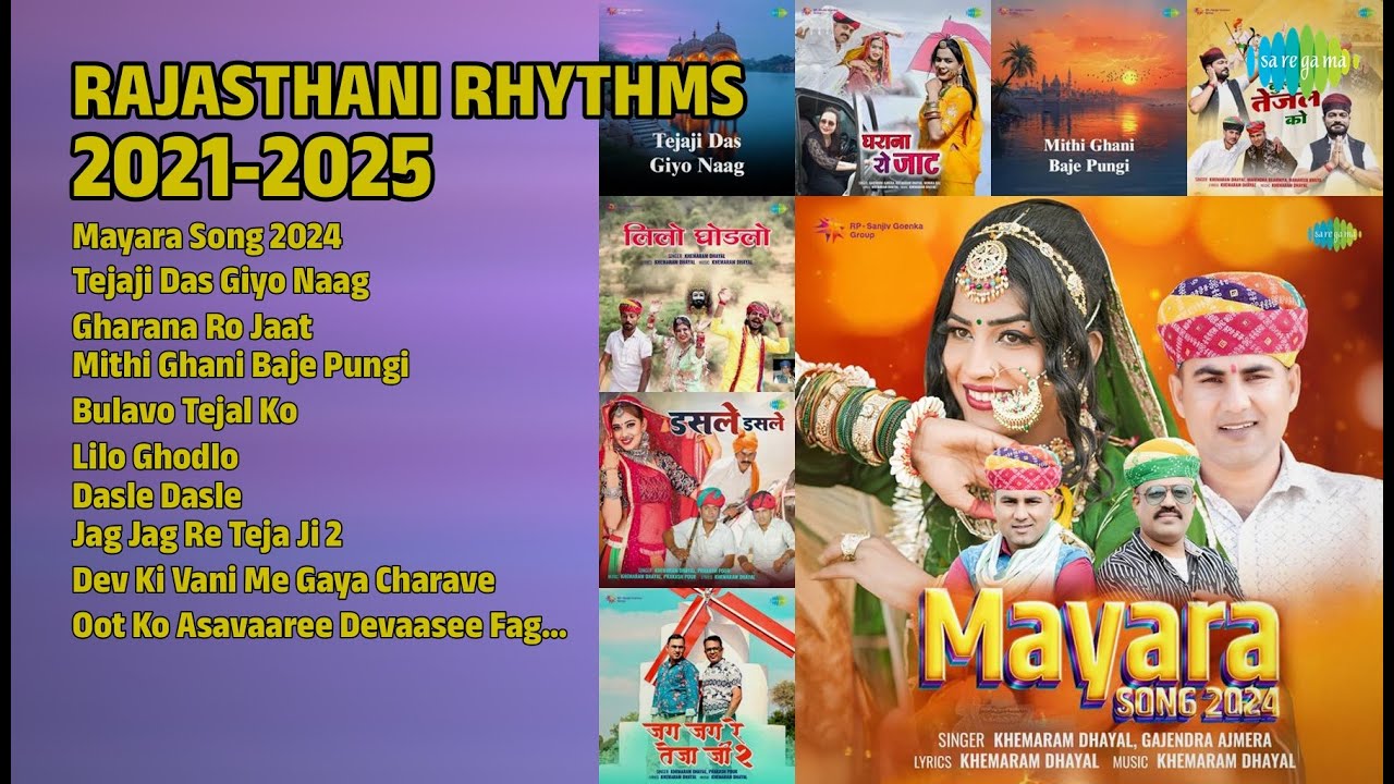 राजस्थानी सुपरहिट गीत 2021-2025 | Khemaram Dhayal Songs | Mayara Song 2024
