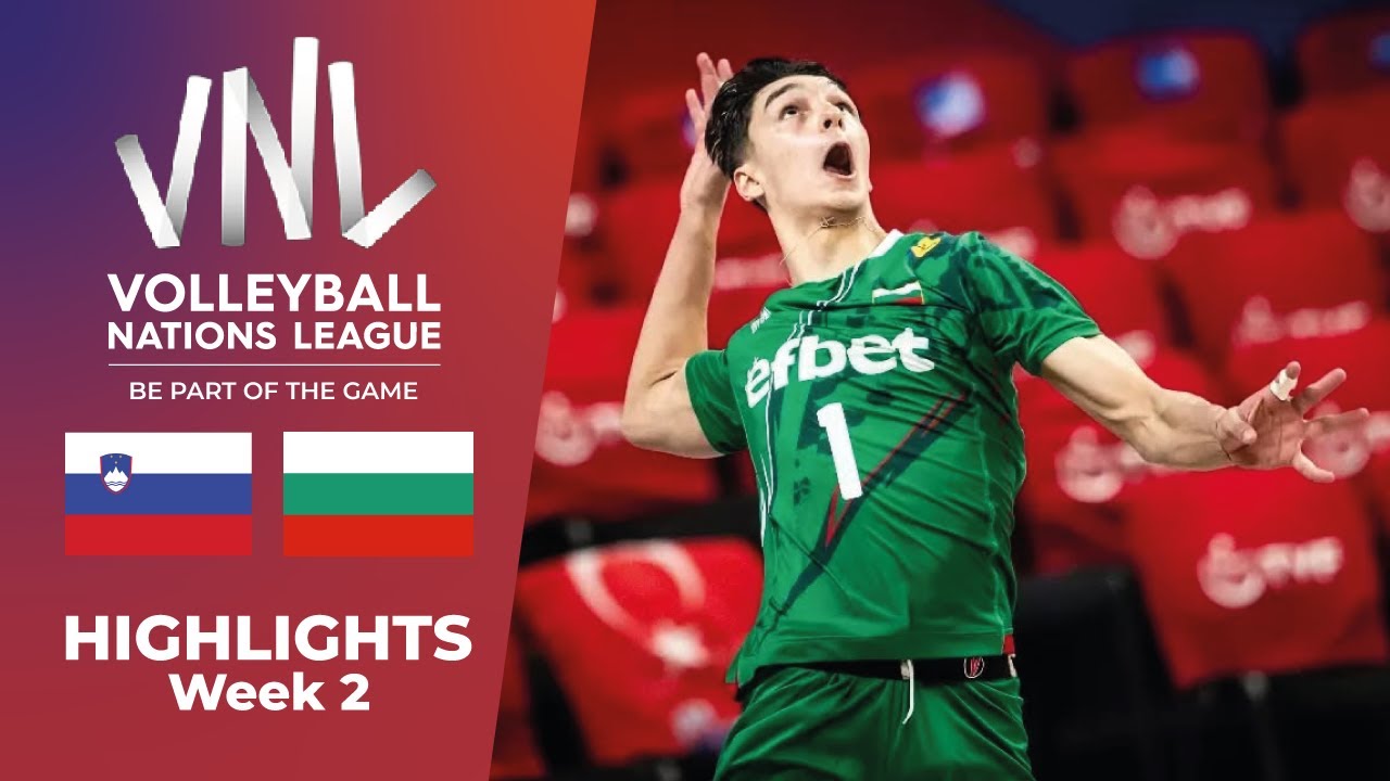 🇧🇬 BULGARIA vs 🇸🇮 SLOVENIA | Highlights | Week 2 | VNL 2025 🏐🔥 [4K]
