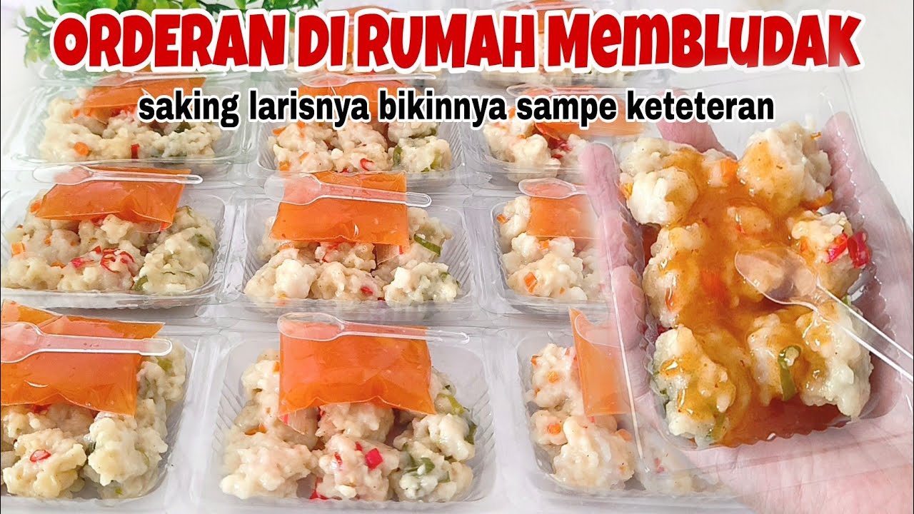 ORDERAN MEMBLUDAK‼️HANYA JUALAN DI TERAS RUMAH LARISNYA JAJANAN KEKINIAN INI SAMPE KETETERAN