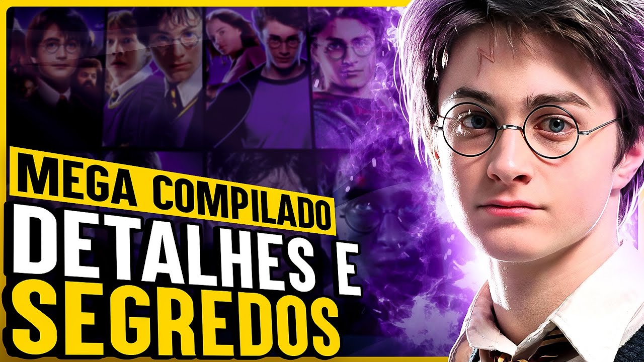 MAIS DE 600 DETALHES E SEGREDOS NOS FILMES DE HARRY POTTER! | mega compilado