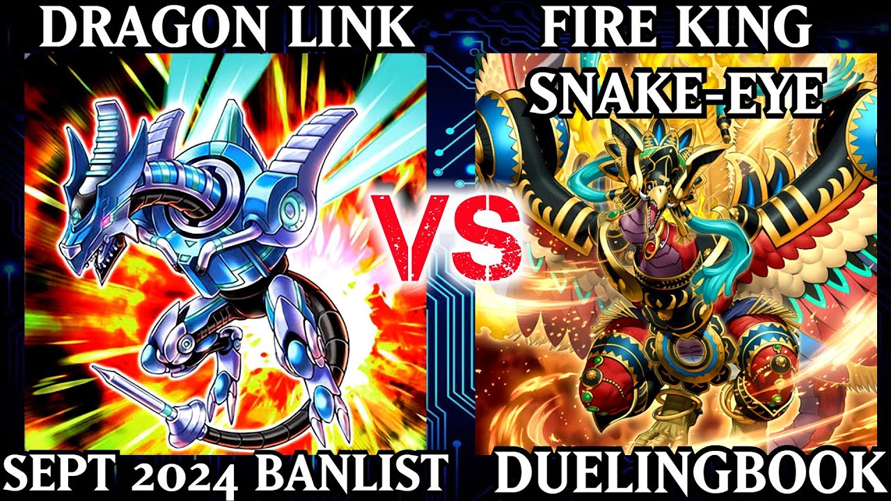 Dragon Link vs Fire King Snake-Eye | High Rated | Dueling Book