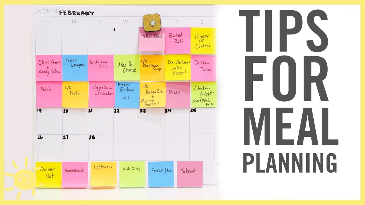 TIPS | Meal Planning