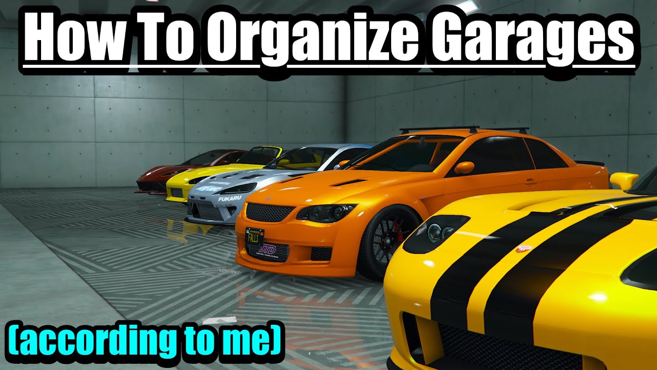 Как организовать свои гаражи в GTA Online…