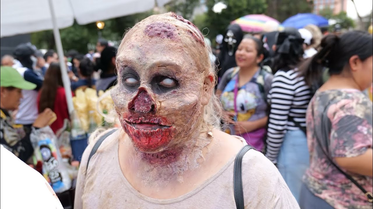 desfile de zombis en México 18-09-2025 