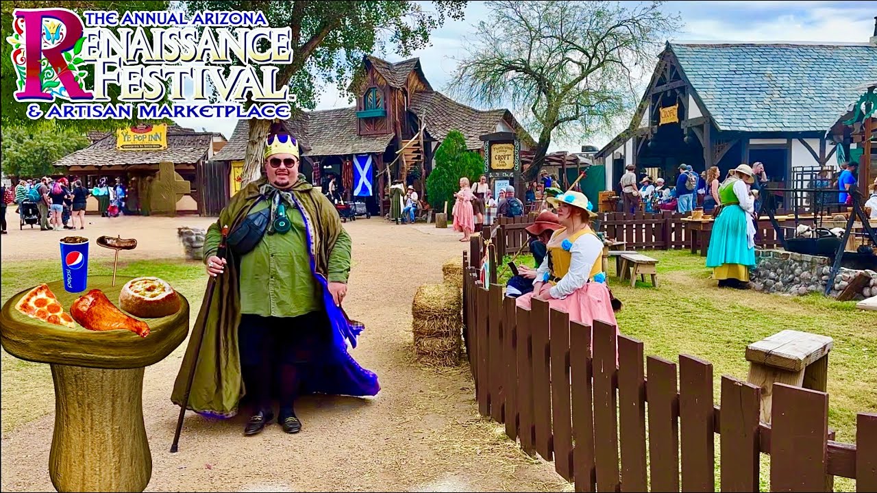 Arizona Renaissance Festival Vlog 2024 w/ The Fam Bam