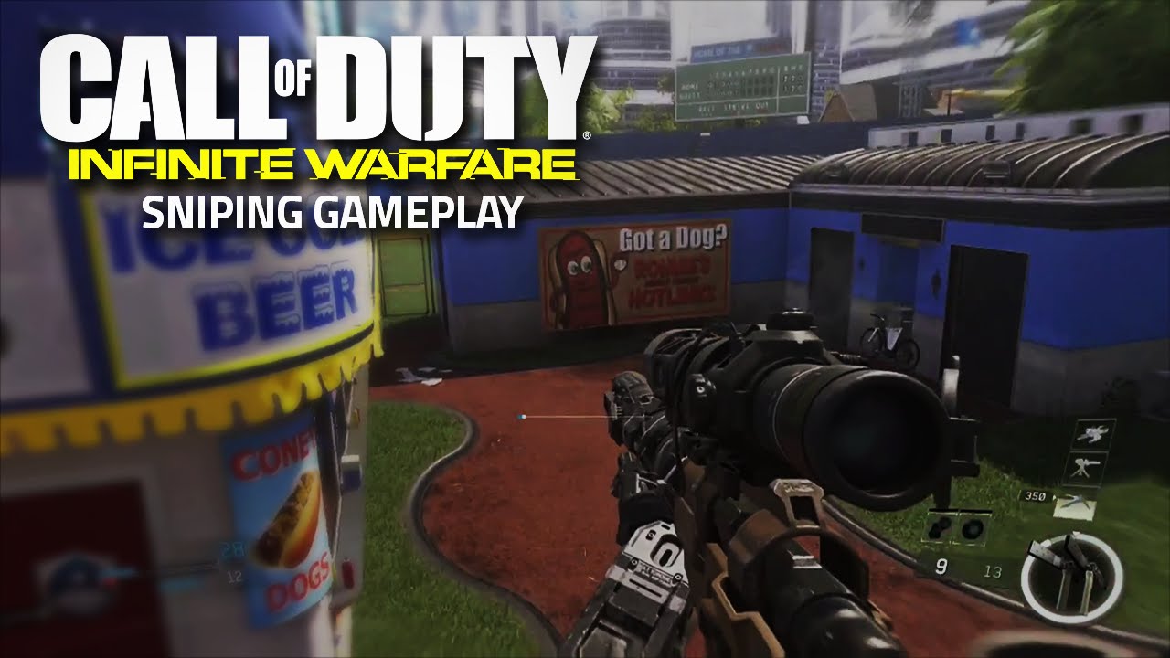 Call of Duty: Infinite Warfare Sniping Multiplayer Gameplay! (COD Infinite Warfare Sniper Gameplay)