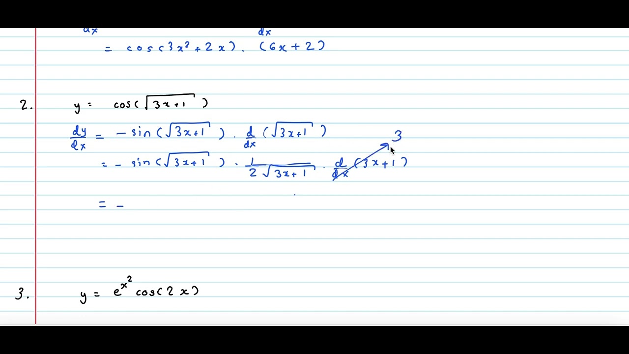 Calculus Chain Rule (some examples)