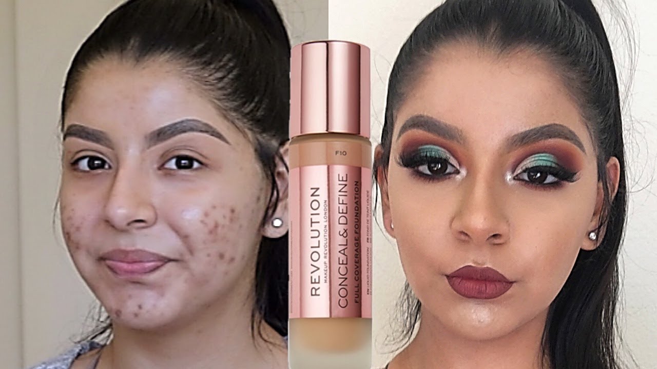 FULL COVERAGE FRIDAY: *DRUGSTORE* MAKEUP REVOLUTION CONCEAL & DEFINE FULL COVERAGE FOUNDATION