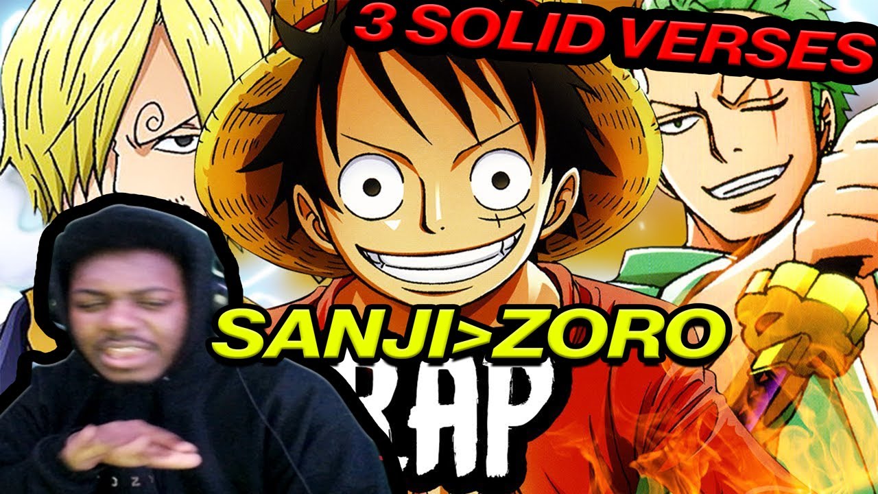 LUFFY, ZORO & SANJI RAP REACTION| 