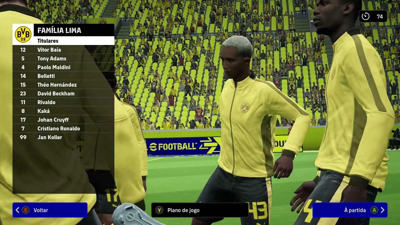 Rolês aleatórios vol. 35 - efootball gameplay - FuteBoleiros21