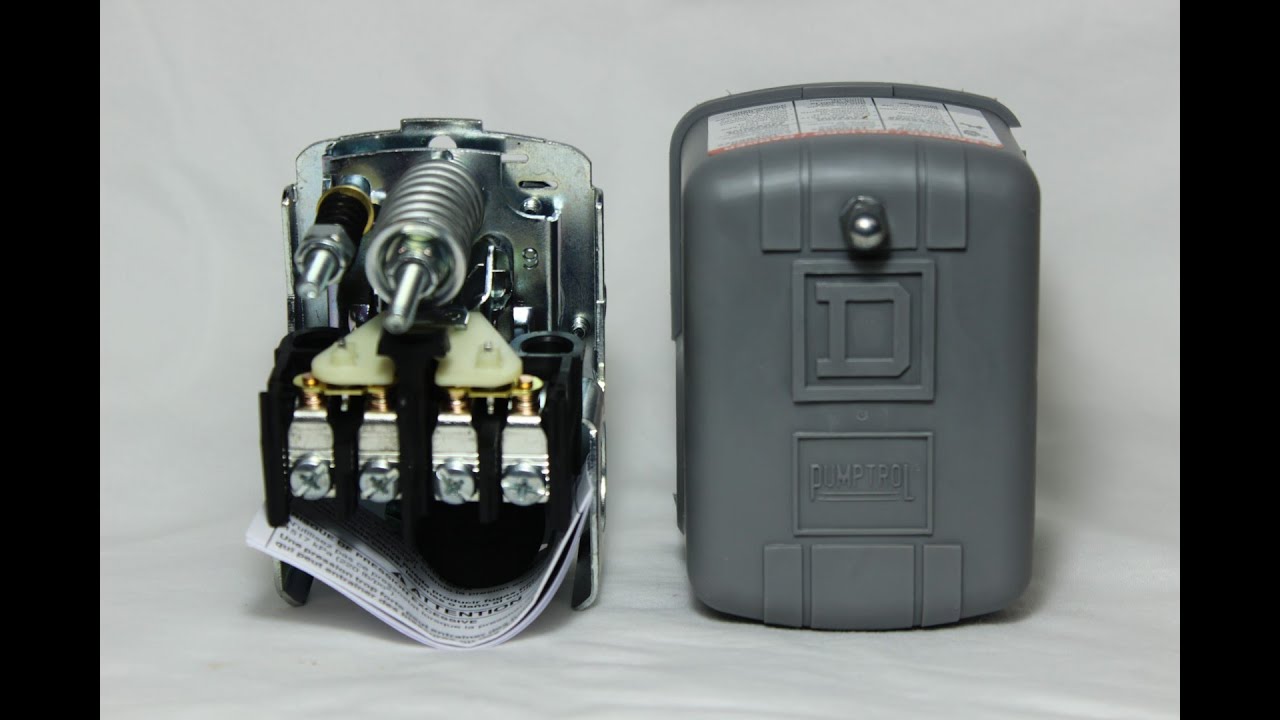 Замена реле давления скважинного насоса Easy Square D 40/60