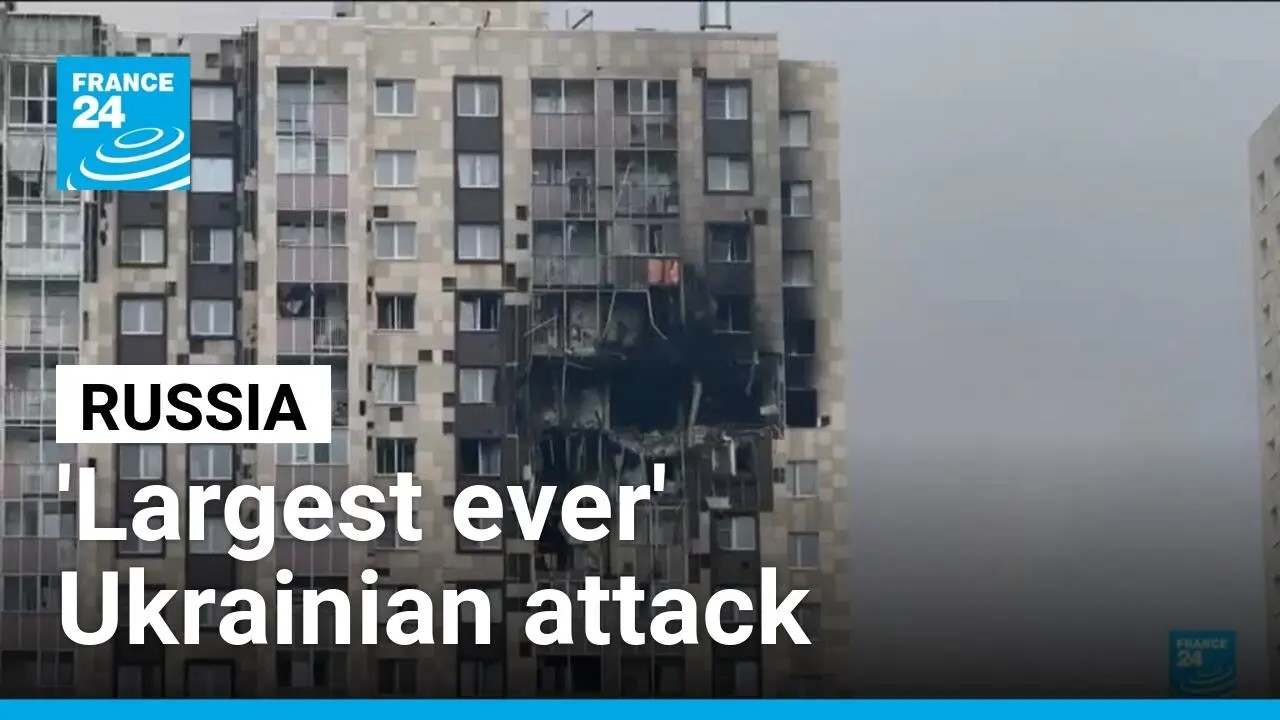Ukraine fires over 1,000 drones at Russia in 