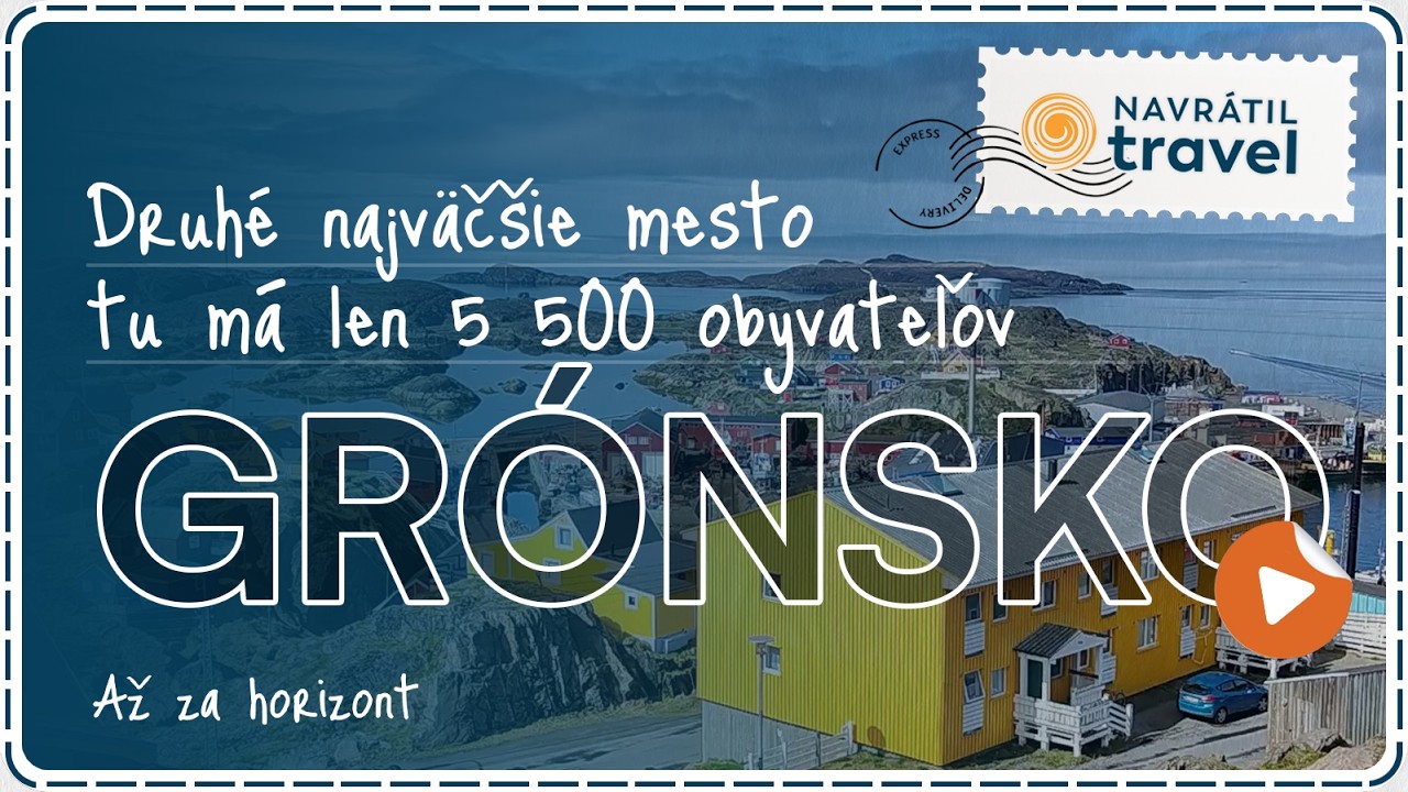 Grónsko alebo ako vyzerá  druhé najväčšie mesto Sisimiut