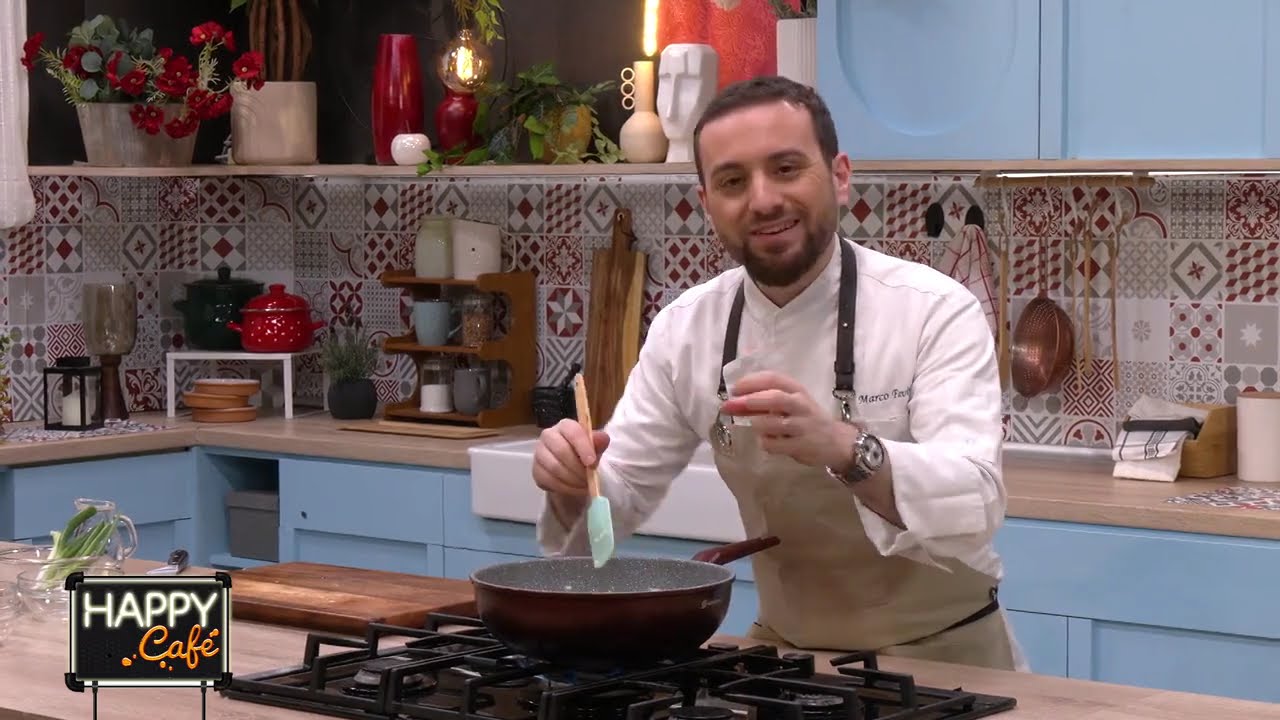 Orez de a doua zi prăjit în stil asiatic  | Rețeta lui Chef Marco Favino - Happy Cafe