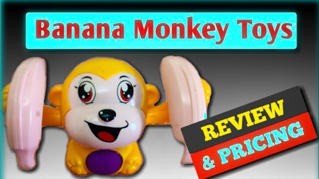 Banana Monkey Toys For Kids | Dancing And Spinning Rolling Monkey Toy | Best Toys For Kids Review 