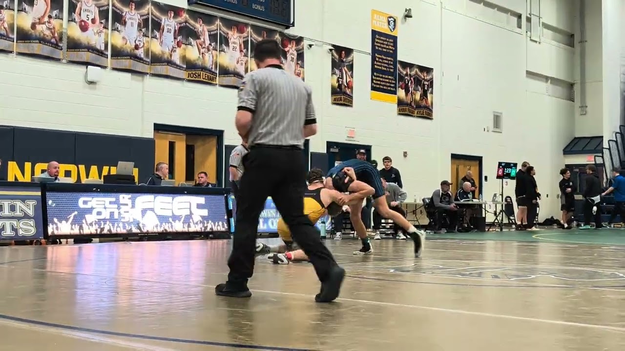 Ethan Cartwright (FR) v Zach LaBryer (TJ) 172 WPIAL Eastern Section Championship Finals