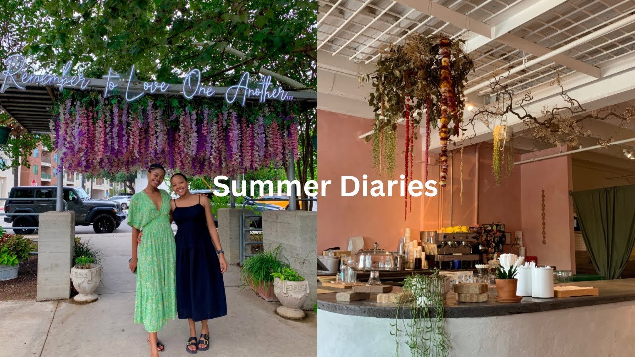 PRODUCTIVE SUMMER DAYS | part-time job + birthday haul + farmers market + girls night #lebonem