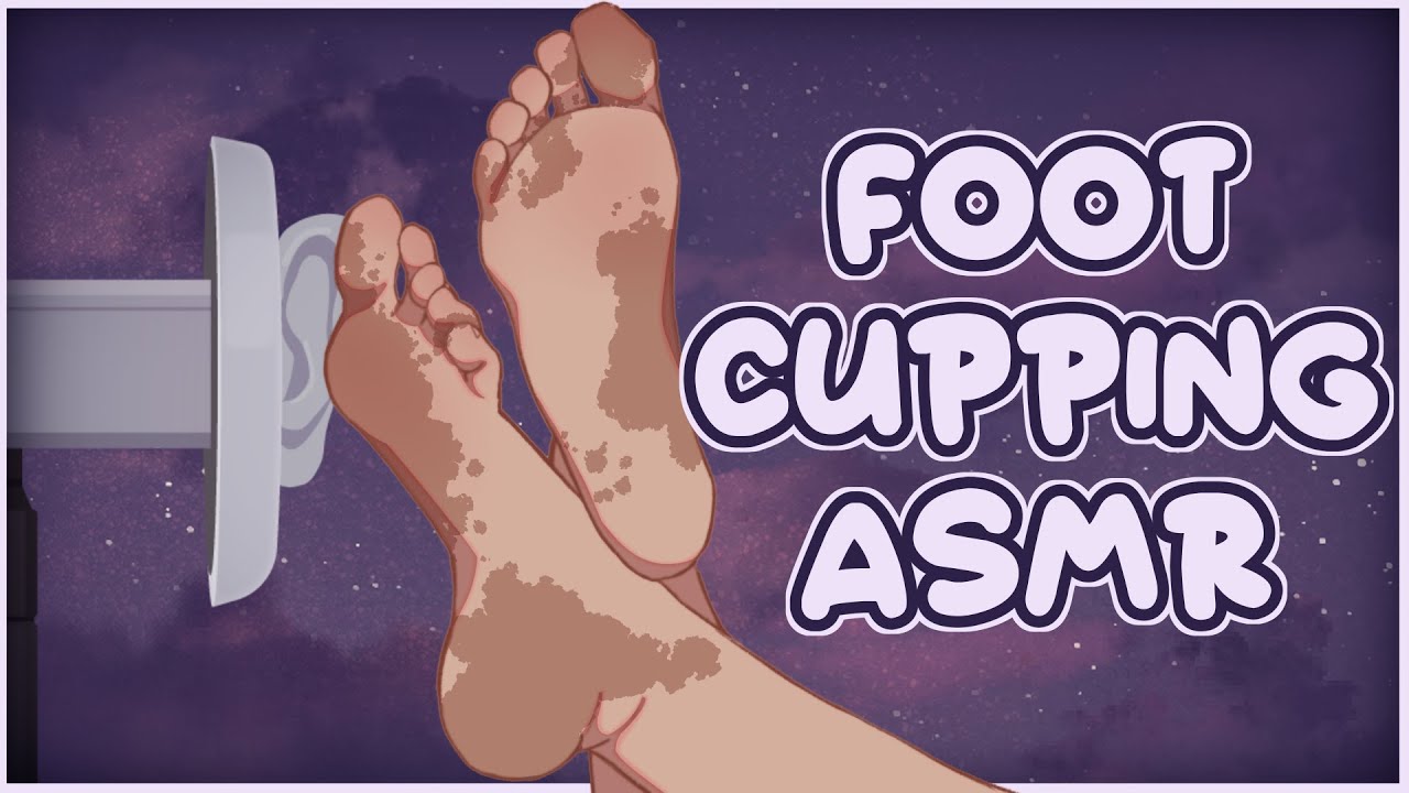 20 Minutes of Playful Foot Cupping ASMR [3DIO] [No Talking] [Oiled Up For Your Pleasure]