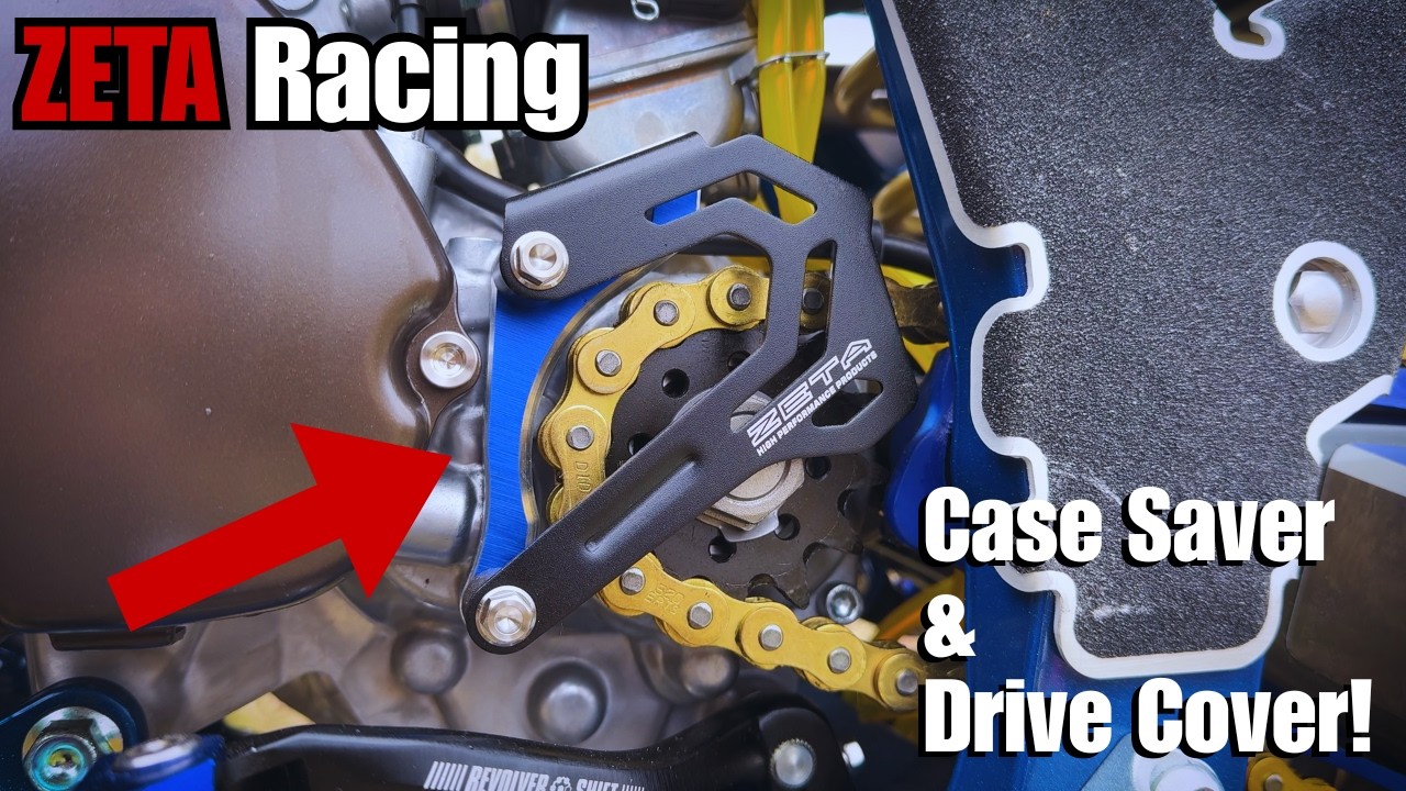 ZETA Racing Case Saver with Drive Cover. Featuring: Yamaha YZ125