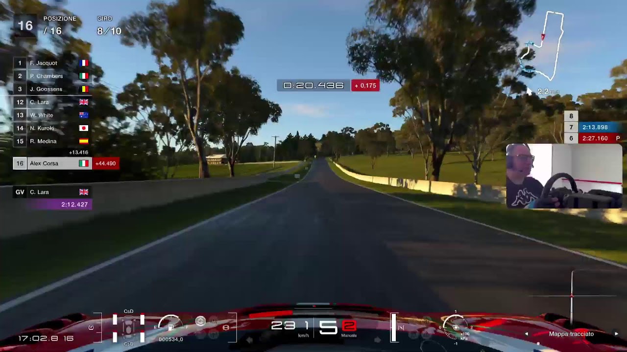 Gran Turismo 7 PS5 Ferrari 296 GT3 2023 Pista Mutain Panorama