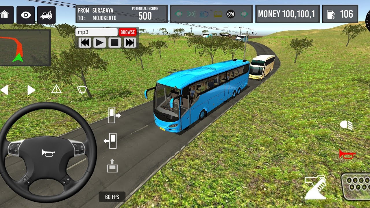 Euro coach bus simulator 🚌😍 newcoach bus simulator part- 4 Androidgameplay