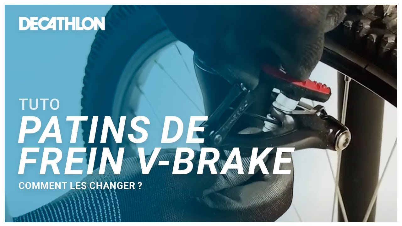 TUTO - Comment changer un patin de frein V-brake sur son v&eacute;lo ? 🚲 I Decathlon