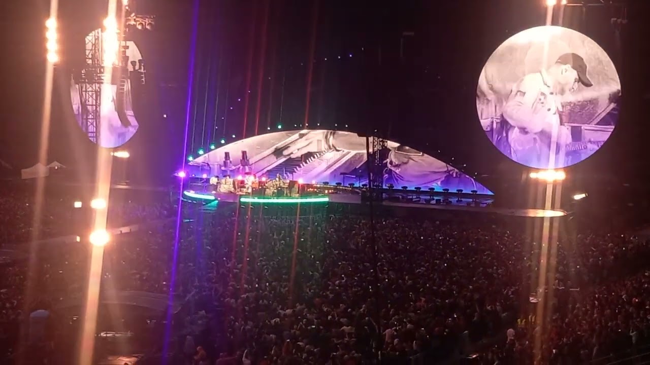 Coldplay  the scientist  Lyon 22 juin 2024