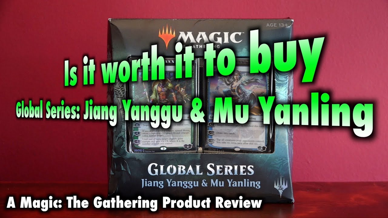 MTG - Is it worth it to buy a Magic The Gathering Global Series: Jiang Yanggu & Mu Yanling?