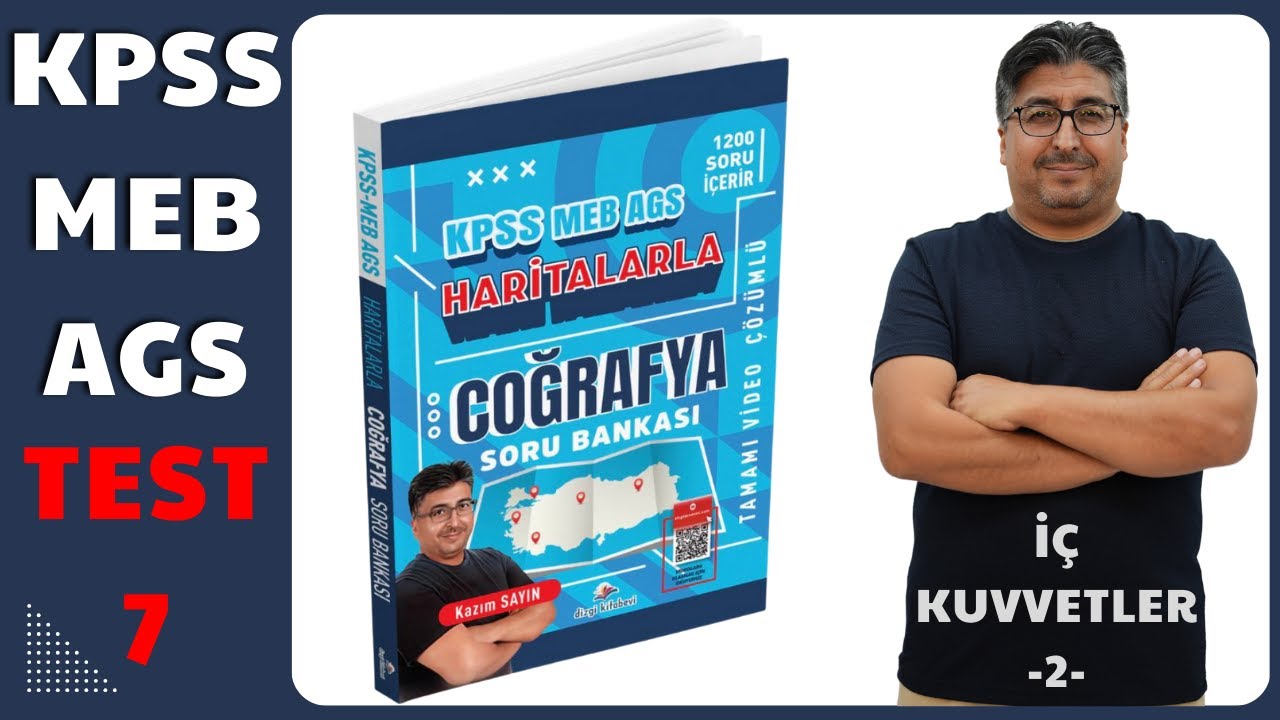 HARİTALARLA COĞRAFYA SORU BANKASI TEST 7